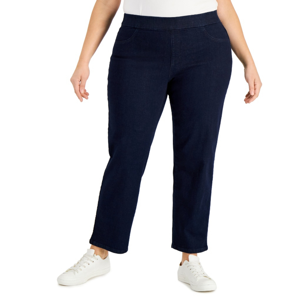 Karen Scott Women's Pus Size 2X Pull-On Denim Pants / Jeggings NWT